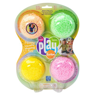 Educational Insights Playfoam, Sparkle Colors, Pack of 4 (EI-1910)