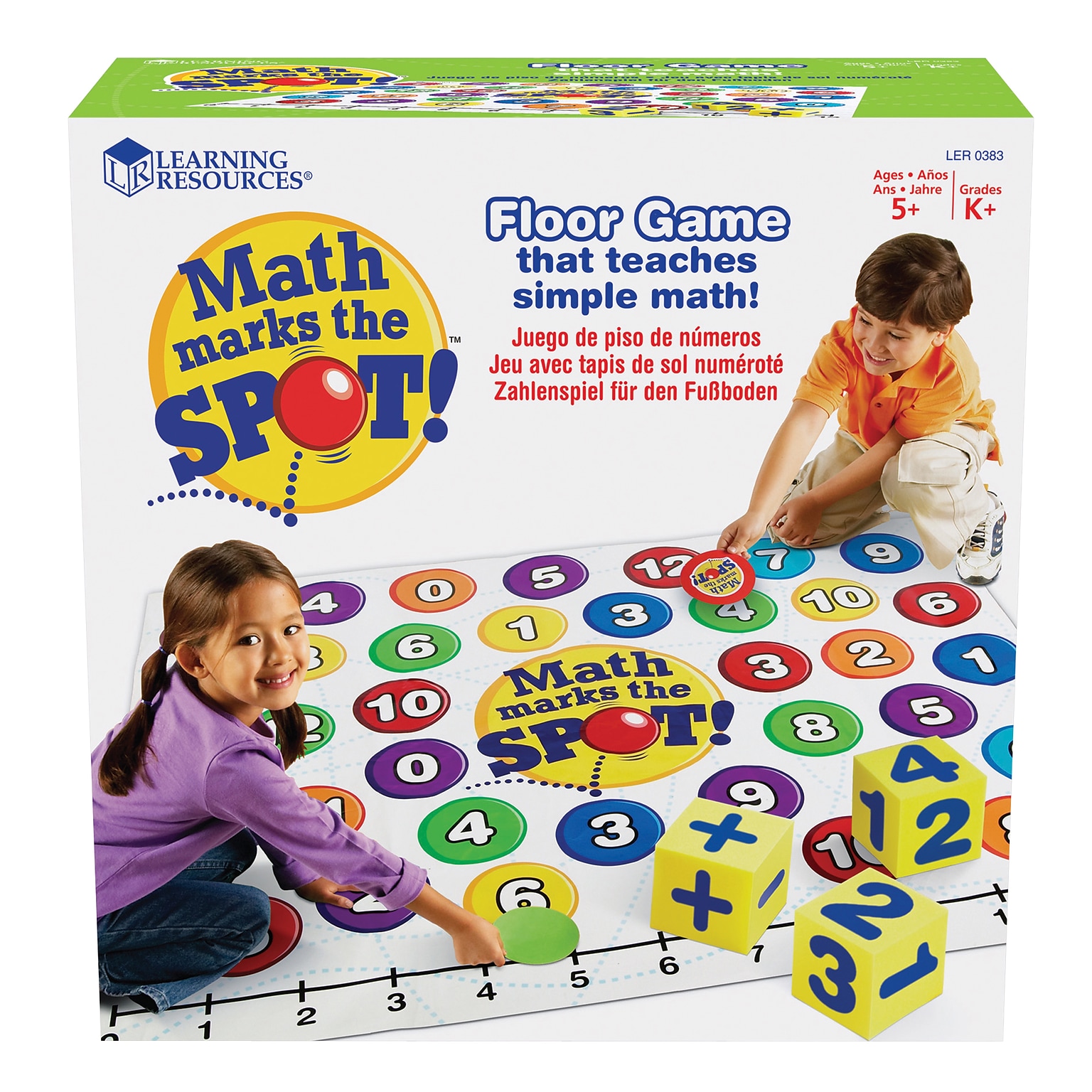 Learning Resources Math Marks the Spot Game (LER0383)