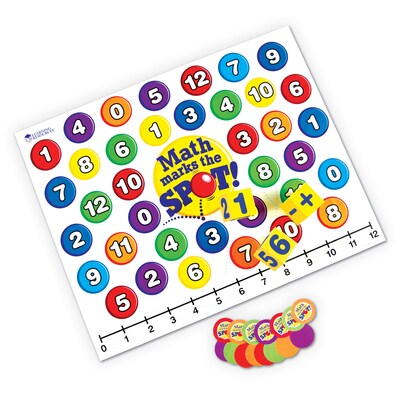Learning Resources Math Marks the Spot Game (LER0383)