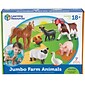 Learning Resources Jumbo Farm Animals, Set of 7 (LER0694)
