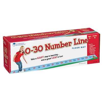 UPC 858160437651 product image for Learning Resources 0-30 Number Line Floor Mat (LER0935) | Quill | upcitemdb.com