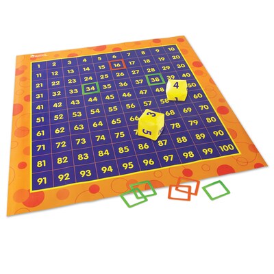 Learning Resources Hip Hoppin’ Hundred Mat (LER1100)