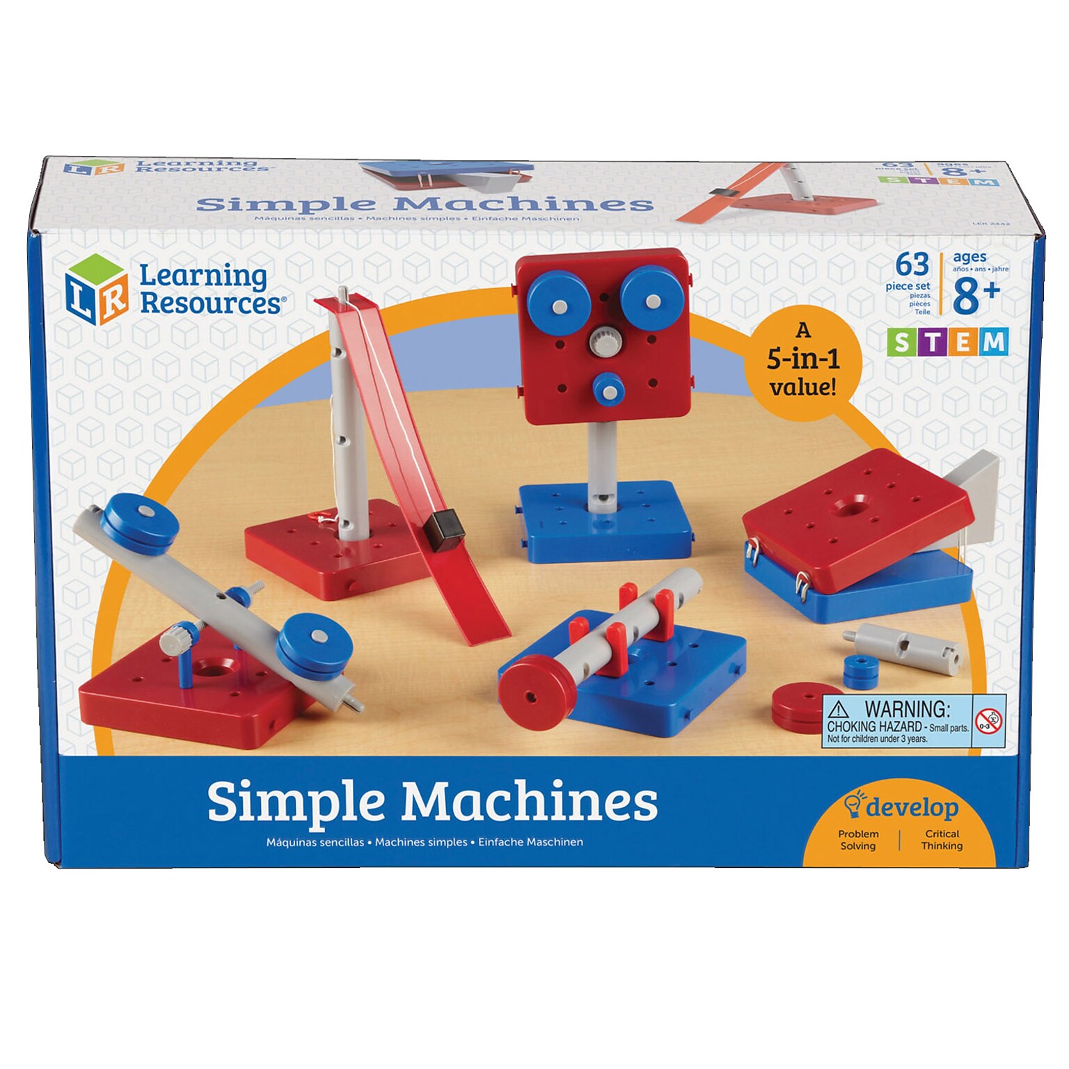 Learning Resources Simple Machines Set, Pack of 5 (LER2442)