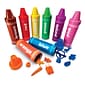 Learning Resources Rainbow Sorting Crayons, Assorted Colors, 56/Set (LER3070)