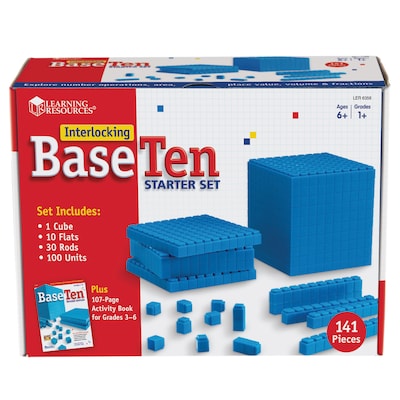 Learning Resources Interlocking Base Ten: Starter Set (LER6356)