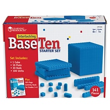 Learning Resources Interlocking Base Ten: Starter Set (LER6356)