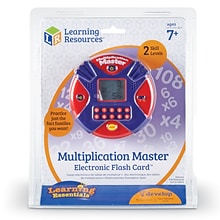 Learning Resources Multiplication Master Electronic Flash Card (LER6967)