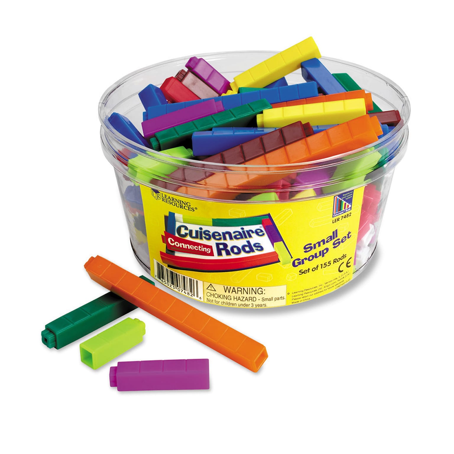 Learning Resources Connecting Cuisenaire Rods Small Group Set (LER7482)