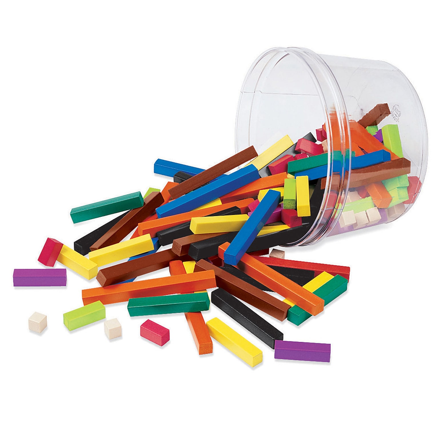 Learning Resources CuisenaireRods Small Group Set: Plastic Rods (LER7513)