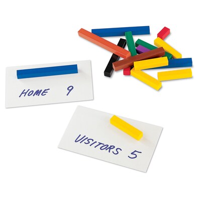Learning Resources CuisenaireRods Small Group Set: Plastic Rods (LER7513)