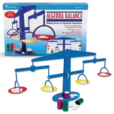 Learning Resources Four-Pan Algebra Balance Set (LER7545)