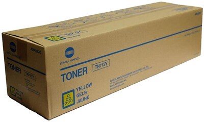 Konica Minolta TN713Y Yellow Toner Cartridge, Standard Yield, Proprietary