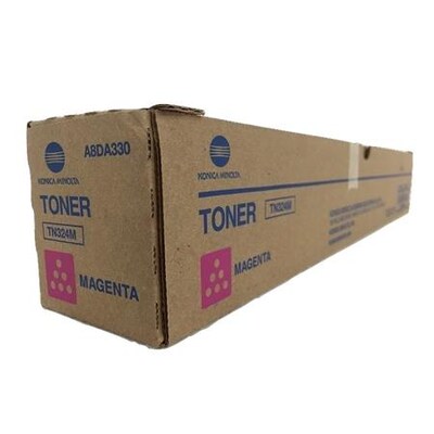 Konica Minolta TN324M Magenta Toner Cartridge, Standard Yield, Proprietary