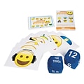 S&S Jumbo Emoji Fitmatch Game Pack, Assorted Colors (W13871)
