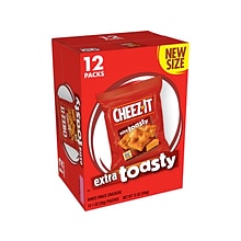 Cheez-It Extra Toasty Extra Toasty Crackers, 1 oz., 12 Packs/Box (KEE11716)