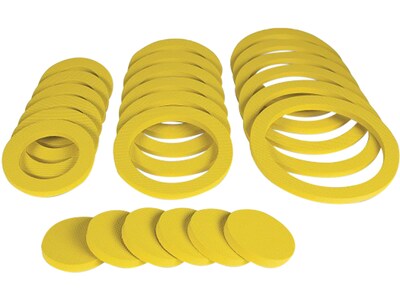 S&S Yellow Foam Ring and Disk Set, Yellow (W13712)