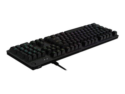 Logitech G G512 Wired Gaming Keyboard, Carbon (920-009342)