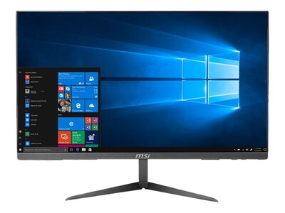MSI Pro 24X 10M 045US PRO24X10M045 All-in-One Desktop Computer, Intel Celeron, 4GB RAM, 64GB SSD