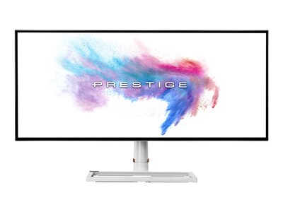 MSI Prestige PrestigePS341WU 34 LED Monitor, White