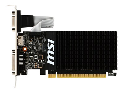 MSI G7101D3HP GT 710 1GD3H LP DVI PCI Express 2.0 1GB Video