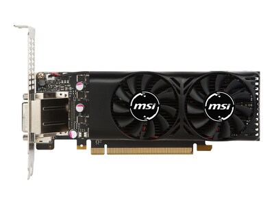 MSI G1050T4TP GTX 1050 TI 4GT LP DVI PCI Express 3.0 4GB Video