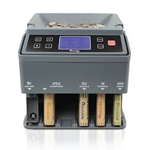 Cassida Coin Sorter, Gray (C-300)