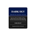 Copper Moon Dark Sky Arabica Beans Coffee, Dark Roast, 32 oz. (260124)