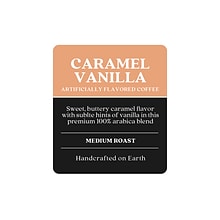 Copper Moon Caramel Vanilla Ground Coffee, Medium Roast, 12 oz. (205339)