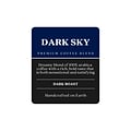 Copper Moon Dark Sky Arabica Ground Coffee, Dark Roast, 12 oz. (205335)