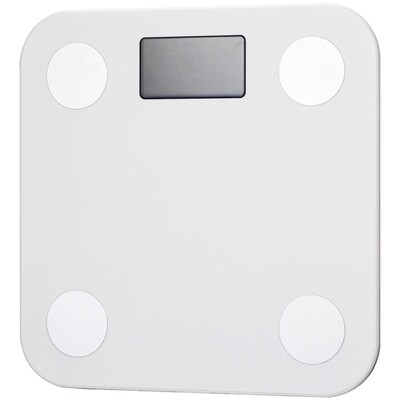 Yunmai M1501-W Mini Smart Bath Scale, White, 396 lb. Capacity