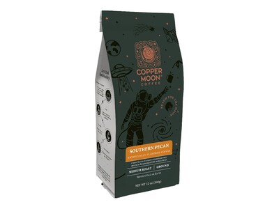 Copper Moon Southern Pecan Ground Coffee, Medium Roast, 12 oz. (210149)