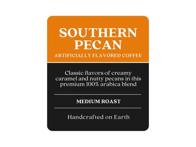Copper Moon Southern Pecan Ground Coffee, Medium Roast, 12 oz. (210149)