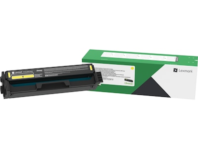 Lexmark C341XY0 Yellow Extra High Yield Toner Cartridge, Prints Up to 4,500 Pages