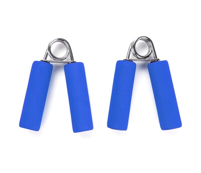 Mind Reader Blue Hand Grip Strengthener Set (2FOAMGRIP-BLU)