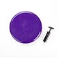 Mind Reader Purple Stability Wobble Cushion with Inflation Pump (PILAPAD-PUR)