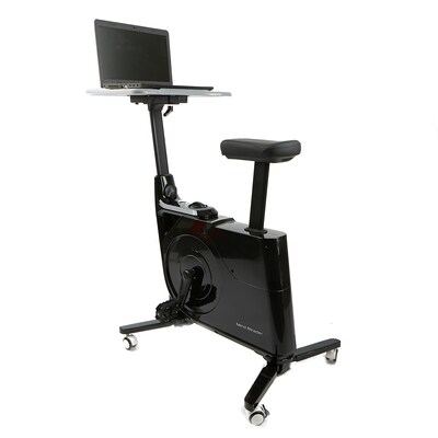 Mind Reader Bike Workstation Black Exercise Bicycle with Desk (XBIKED-BLK)
