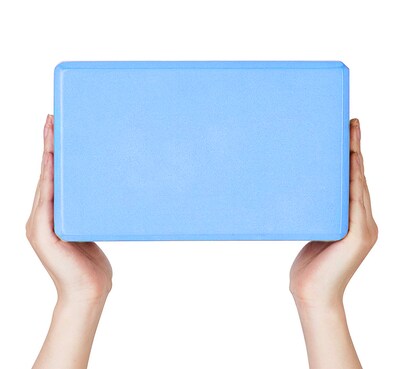 Mind Reader Foam Yoga Block, Blue (YOBRICK-BLU)