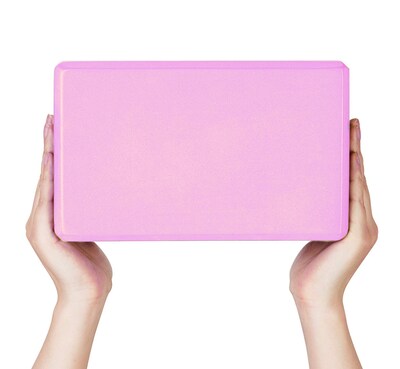 Mind Reader Foam Yoga Block, Pink (YOBRICK-PNK)