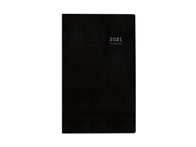 2021 Blue Sky 3.75 x 6 Planner, Aligned, Black (123855)