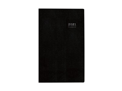 2021 Blue Sky 3.75 x 6 Planner, Aligned, Black (123856)