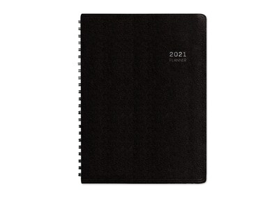 2021 Blue Sky 5.88 x 8.63 Planner, Aligned, Black (123852)