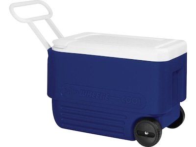Igloo Wheelie Cooler Ice Box, Majestic Blue (45004)