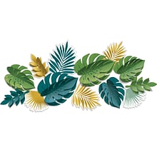 Amscan Key West Party Palm Leaves, Assorted Colors, 13/Pack (242623)