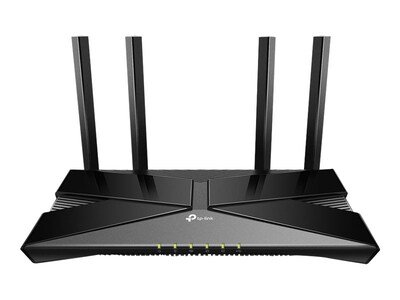 TP-LINK SpecForge Transformer Bumblebe Dual Band Wireless and Ethernet Router, Black (Archer AX20)
