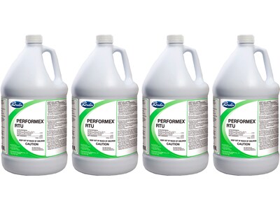 Brulin Performex RTU Disinfectant Bottle, Citrus, 128 oz., 4/Carton (161051-04)