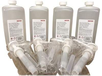 Xerox Liquid Hand Sanitizer, 0.5 Gal., 4/Carton (CS1008R08111)