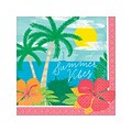 Amscan Summer Vibes Party Lunch Napkins, Multicolor, 125/Pack (711963)