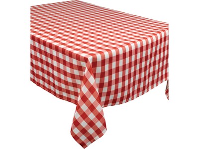 Amscan BBQ Red Check Party Tablecover, Multicolor (570129)