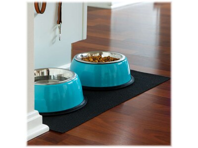 Duck Super Grip EasyLiner with Clorox Plastic Shelf Liner, 20", Black (284150)