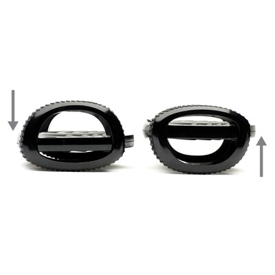 Fellowes Compact Foot Rocker, Black (8024006)